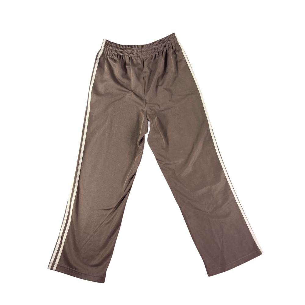 Adidas Originals Baggy TP Track Pants Trace Brown Mens Small JP1077 NEW - Picture 2 of 3